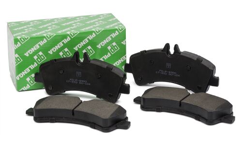 Колодки тормозные дисковые Pilenga, задние, комплект на ось (4 шт), арт. FD-P 8900