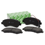 Колодки тормозные дисковые Pilenga с электронным датчиком износа, передние, комплект на ось (4 шт), арт. FD-P 9250