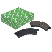 Колодки тормозные дисковые Pilenga, задние, комплект на ось (4 шт), арт. FD-P 9680 T