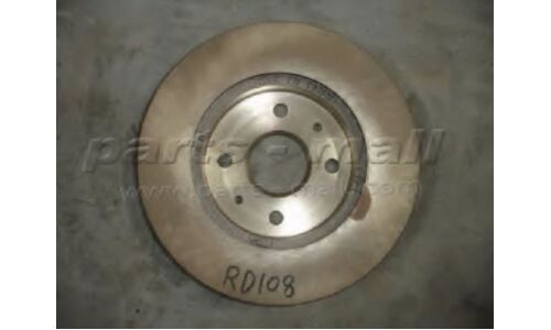 Диск тормозной Parts-Mall, передний, правый/левый, 1 шт, арт. prk-008