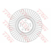 Диск тормозной TRW, арт. DF6456S