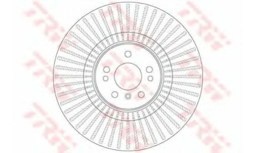 Диск тормозной TRW, арт. DF6456S