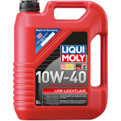 Масло моторное Liqui Moly LKW-Leichtlauf-Motoroil 10w40 синтетическое, API SL/CI-4, ACEA A3/B4/E7, универсальное, 5л, арт. 8026