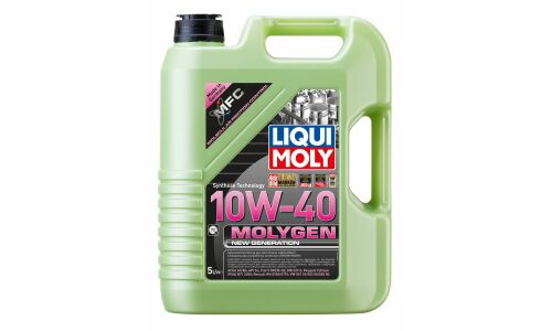 Масло моторное Liqui Moly Molygen New Generation 10w40, синтетическое, API SL, ACEA A3/B4, универсальное, 5л, арт. 9061