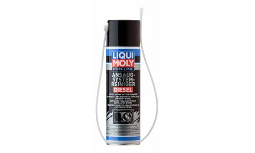 Очиститель дроссельной заслонки Liqui Moly Pro-Line Ansaug System Reiniger Diesel, для дизельных двигателей, удаляет следы масла и сажи, аэрозоль 400мл (+трубка), арт. 5168