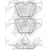 Колодки тормозные NiBK дисковые, арт. PN0228