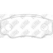 Колодки тормозные дисковые NIBK Original, задние, комплект на ось (4 шт), арт. PN0331