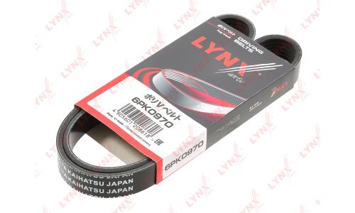 Ремень поликлиновый LYNXauto, арт. 6PK0970