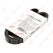 Ремень поликлиновой LYNXauto, арт. 6PK1390