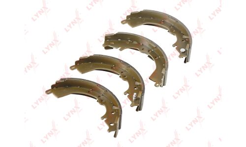 Колодки тормозные барабанные LYNXauto, комплект на ось (4 шт), арт. BS-7515