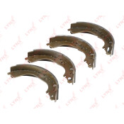 Колодки тормозные барабанные LYNXauto, комплект на ось (4 шт), арт. BS-7519