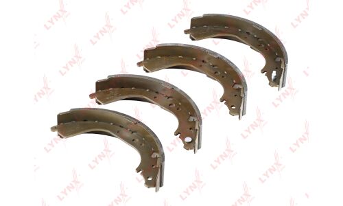 Колодки тормозные барабанные LYNXauto, комплект на ось (4 шт), арт. BS-7519