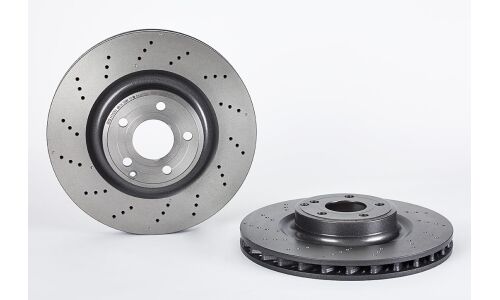 Диск тормозной Brembo вентилируемый, арт. 09B74451