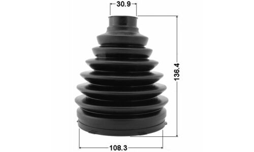 Пыльник ШРУСа Febest, арт. 0117P-200