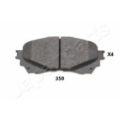 Колодки тормозные дисковые Japan Parts, передние, комплект на ось (4 шт), арт. PA-350AF