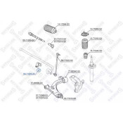 Втулка стабилизатора переднего центральн | прав/лев Stellox, арт. 89-71033-SX