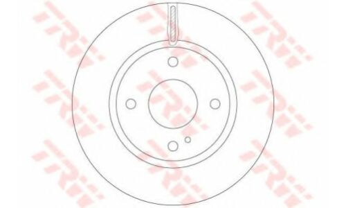 Диск тормозной TRW, передний, арт. DF6399