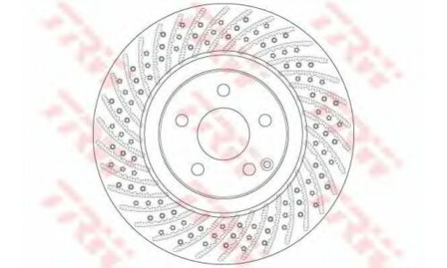 Диск тормозной TRW, передний, арт. DF6433S