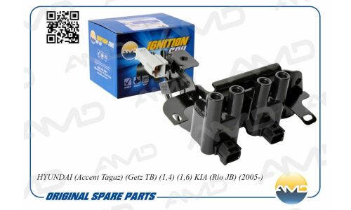 Катушка зажигания AMD, арт. AMD.EL421