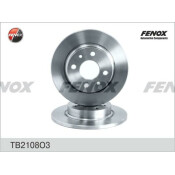 Диск тормозной Fenox, передний/задний, правый/левый, 1 шт, арт. TB2108O3