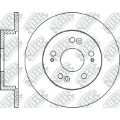 Диск тормозной NiBK, арт. RN1203