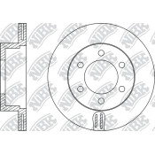 Диск тормозной NiBK, арт. RN1249