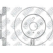Диск тормозной NiBK, арт. RN1423