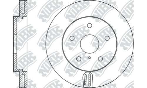 Диск тормозной NiBK, арт. RN1423