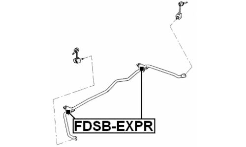 Втулка стабилизатора Febest, арт. FDSB-EXPR