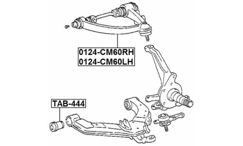 Рычаг подвески Febest, арт. 0124-CM60RH