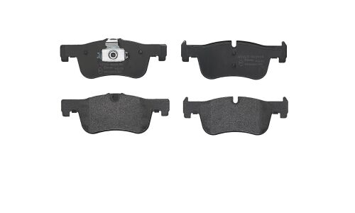 Колодки тормозные дисковые Brembo, комплект на ось (4 шт), арт. P06078