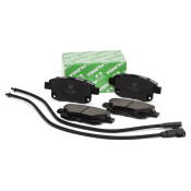 Колодки тормозные дисковые Pilenga с электронным датчиком износа, задние, комплект на ось (4 шт), арт. FD-P 1725 T