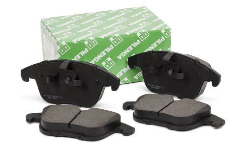 Колодки тормозные дисковые Pilenga, передние, комплект на ось (4 шт), арт. FD-P 9910 S