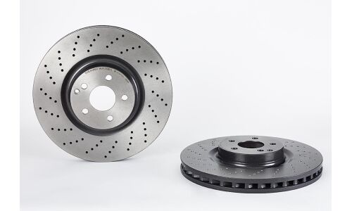 Диск тормозной Brembo вентилируемый, арт. 09A81911