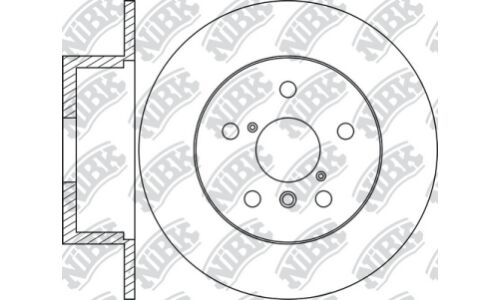 Диск тормозной NiBK, арт. RN1255