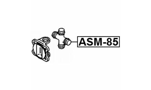 Крестовина карданного вала 22x66 Febest, арт. ASM-85
