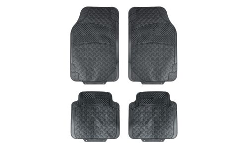 Коврики универсальные Airline, для переднего и заднего ряда, полимер, черный цвет, 4шт