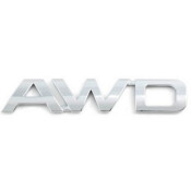 Эмблема на переднее правое крыло Hyundai/Kia, буквы «AWD», арт. 86341-3W000