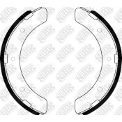 Колодки тормозные барабанные NiBK, комплект на ось (4 шт), арт. FN6602