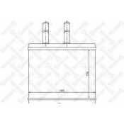 Радиатор печки Chevrolet Aveo Stellox, арт. 82-05014-SX