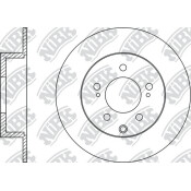 Диск тормозной NiBK, арт. RN1404
