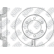 Диск тормозной NiBK, арт. RN1535