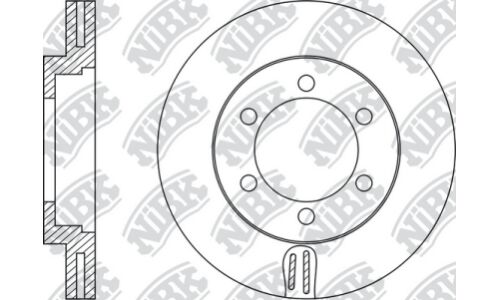 Диск тормозной NiBK, арт. RN1535