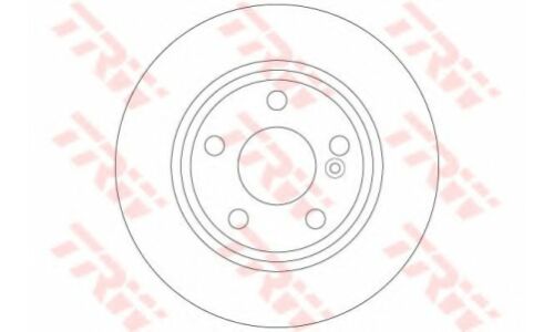 Диск тормозной TRW, задний, арт. DF6376