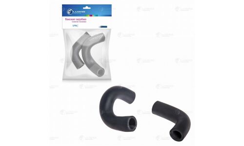 Кмпл патрубков отоп. для а/м Лада 21214 Нива (EPDM, 2шт.) Luzar, арт. LPKh 01214