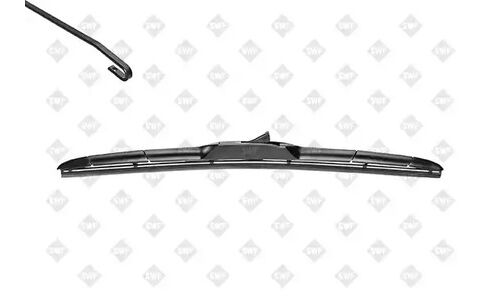 Щетка стеклоочистителя SWF HBlade 475мм (19") гибридная, всесезонная, со спойлером, для леворульных авто, крепление J-Hook, 1 шт, арт. 116177