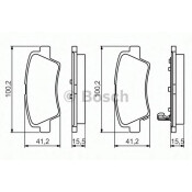 Колодки тормозные Bosch дисковые, арт. 0 986 494 557