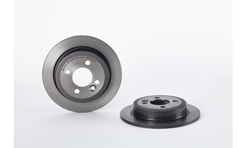 Диск тормозной Brembo, задний, правый/левый, 1 шт, арт. 08.9163.21