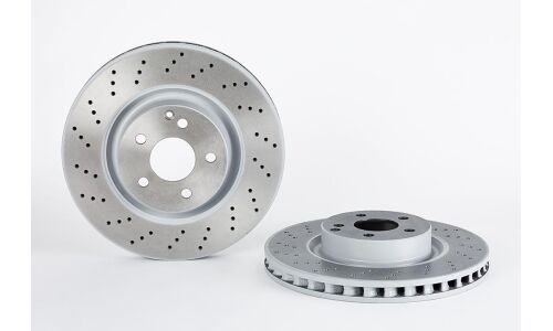Диск тормозной Brembo вентилируемый, арт. 09A73211