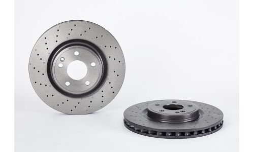 Диск тормозной Brembo вентилируемый, арт. 09B80751